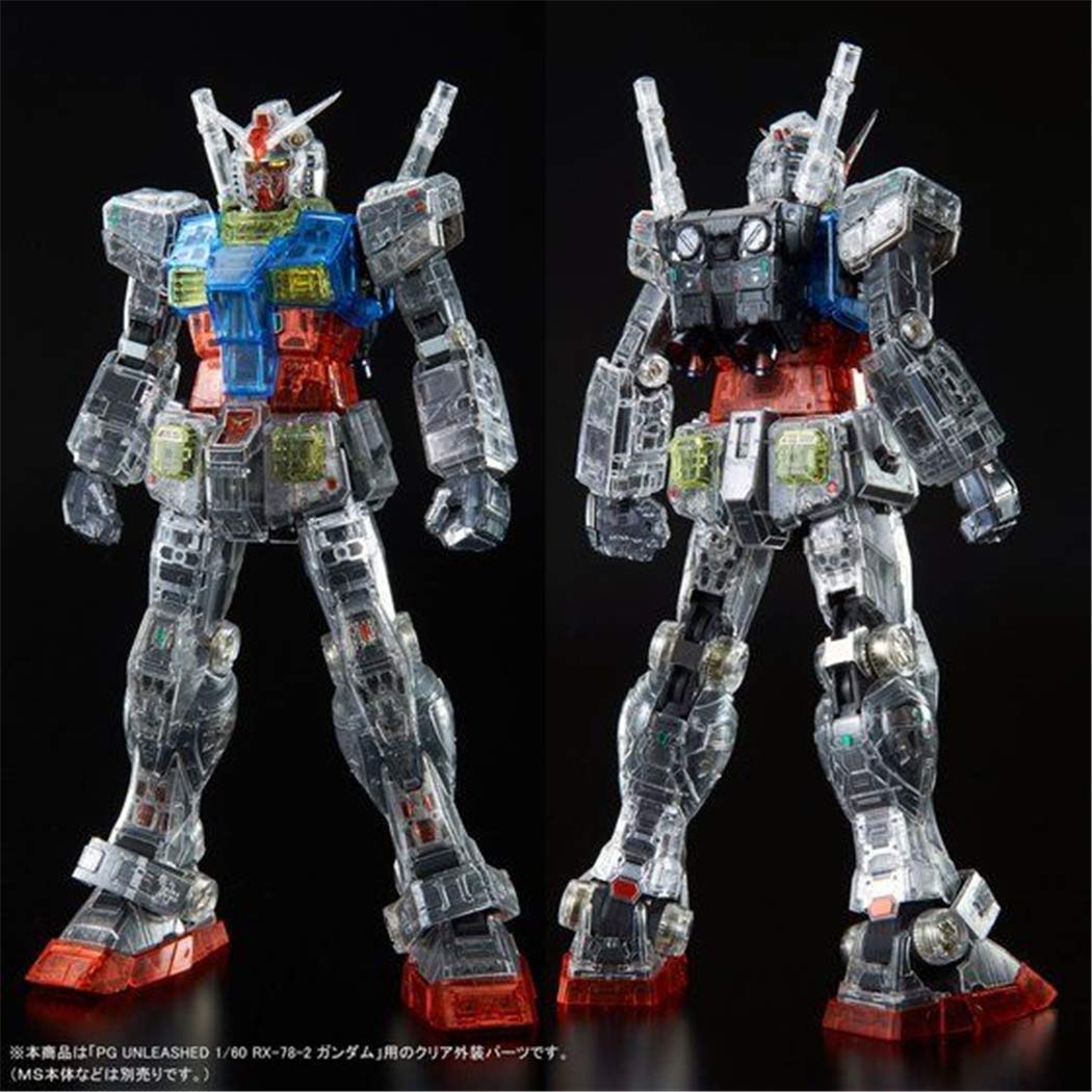 Amazon.com: Bandai spirits 1/60 PG Unleashed Clear Color Body