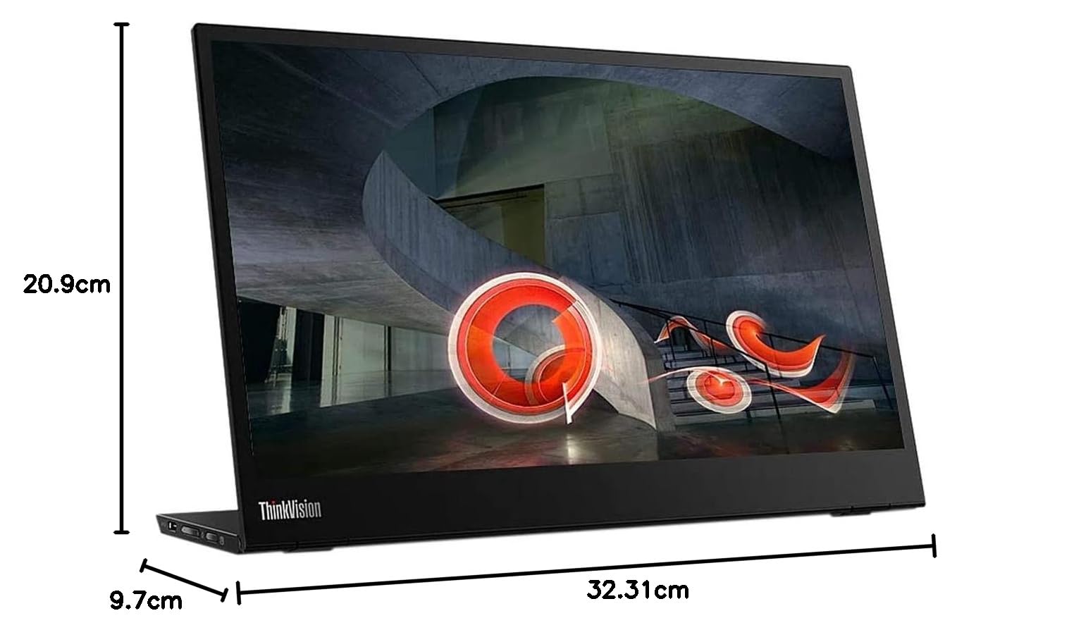 LenovoThinkVision M14d 美品保証2028年2月まで付 LenovoThinkVision