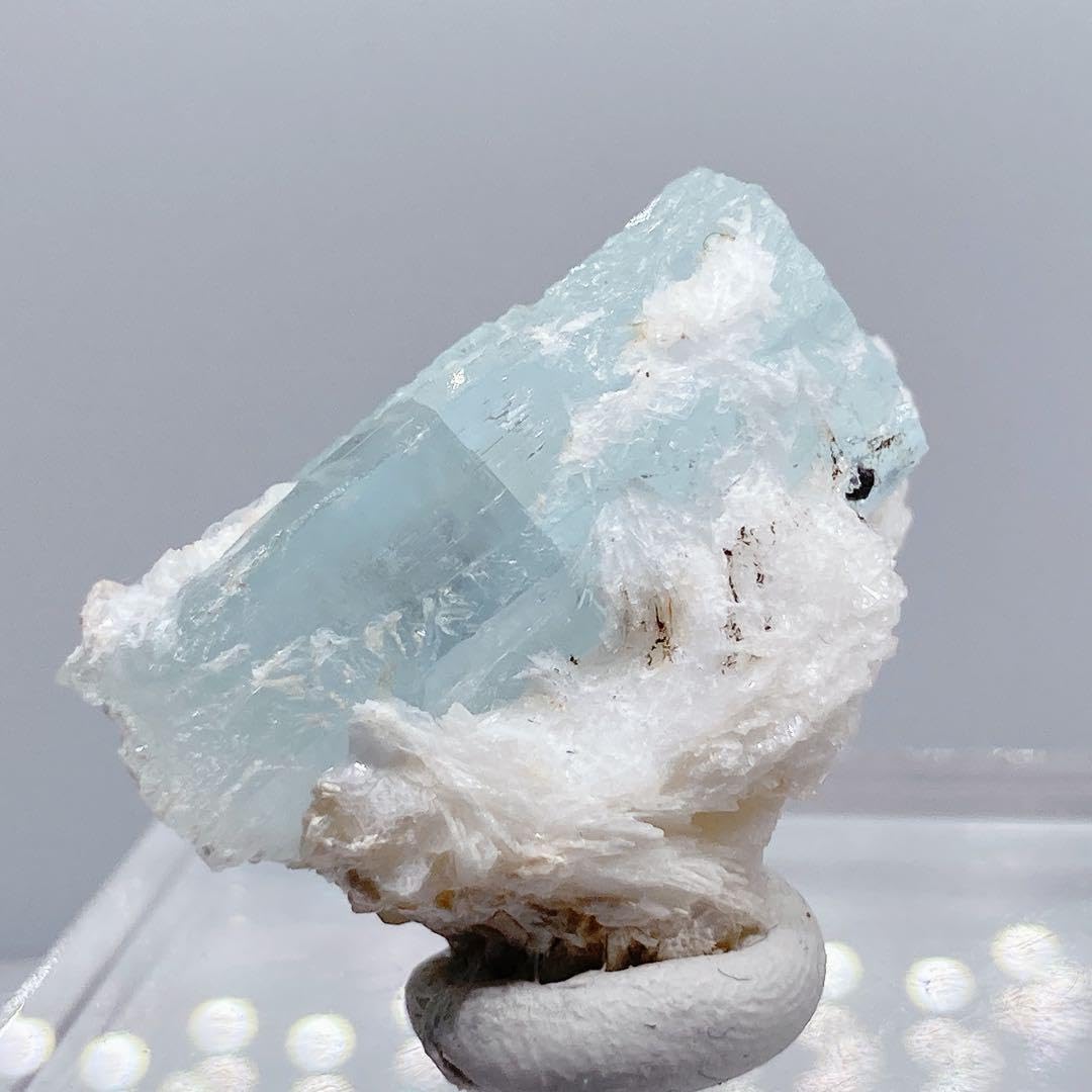 アクアマリン 原石 鉱物標本 214 アクアマリン 原石 鉱物標本 214