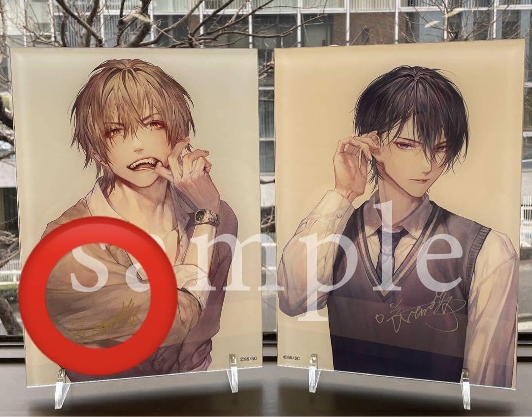 この手を離さないで 完結記念 直筆サイン入り アクリルプレート 咲本﨑