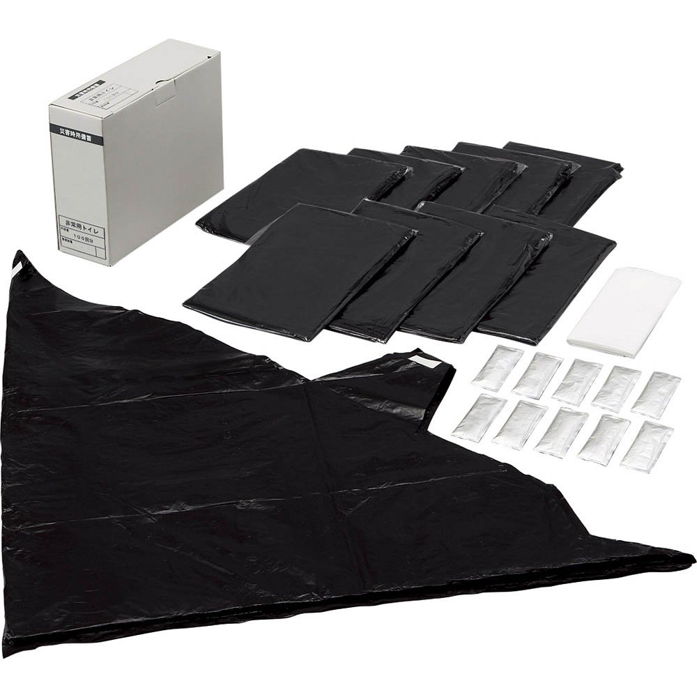 Amazon.co.jp: コクヨ 非常用トイレ 防災の達人 10枚重ね DRK-NT2