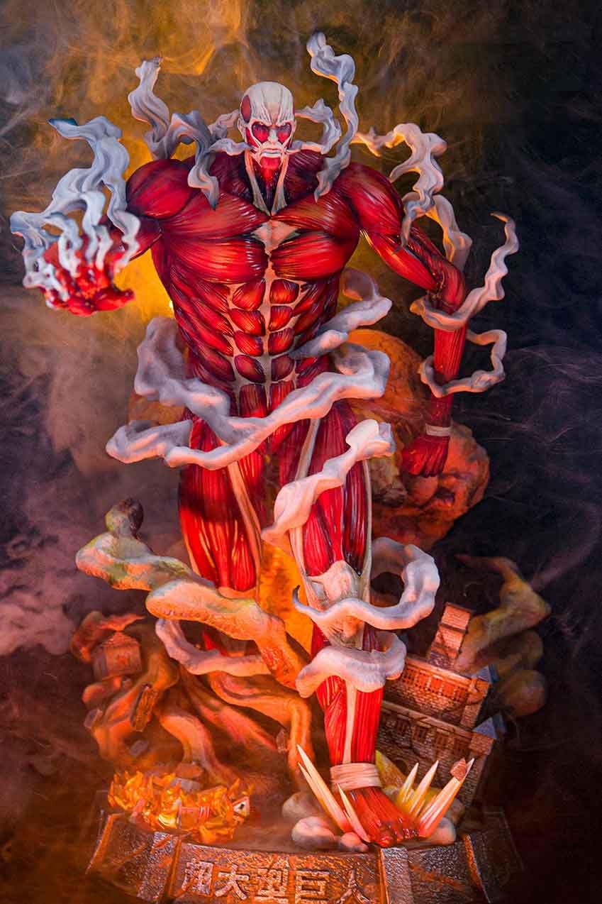 Amazon | エレン・イェーガー 超大型巨人 フィギュア ノンスケール