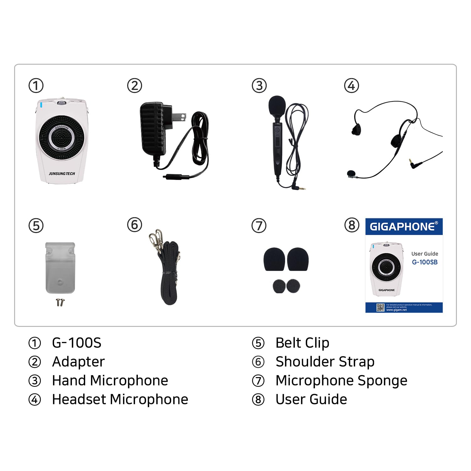 Amazon.co.jp: 高性能 拡声器 GIGAPHONE G100SB 30W, 有線メガホン