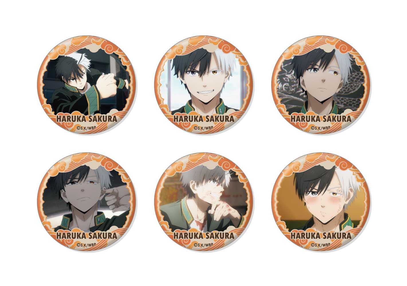 や*ま様 定価以下 WINDBREAKER 桜遥 缶バッジ 72個 まとめ売り