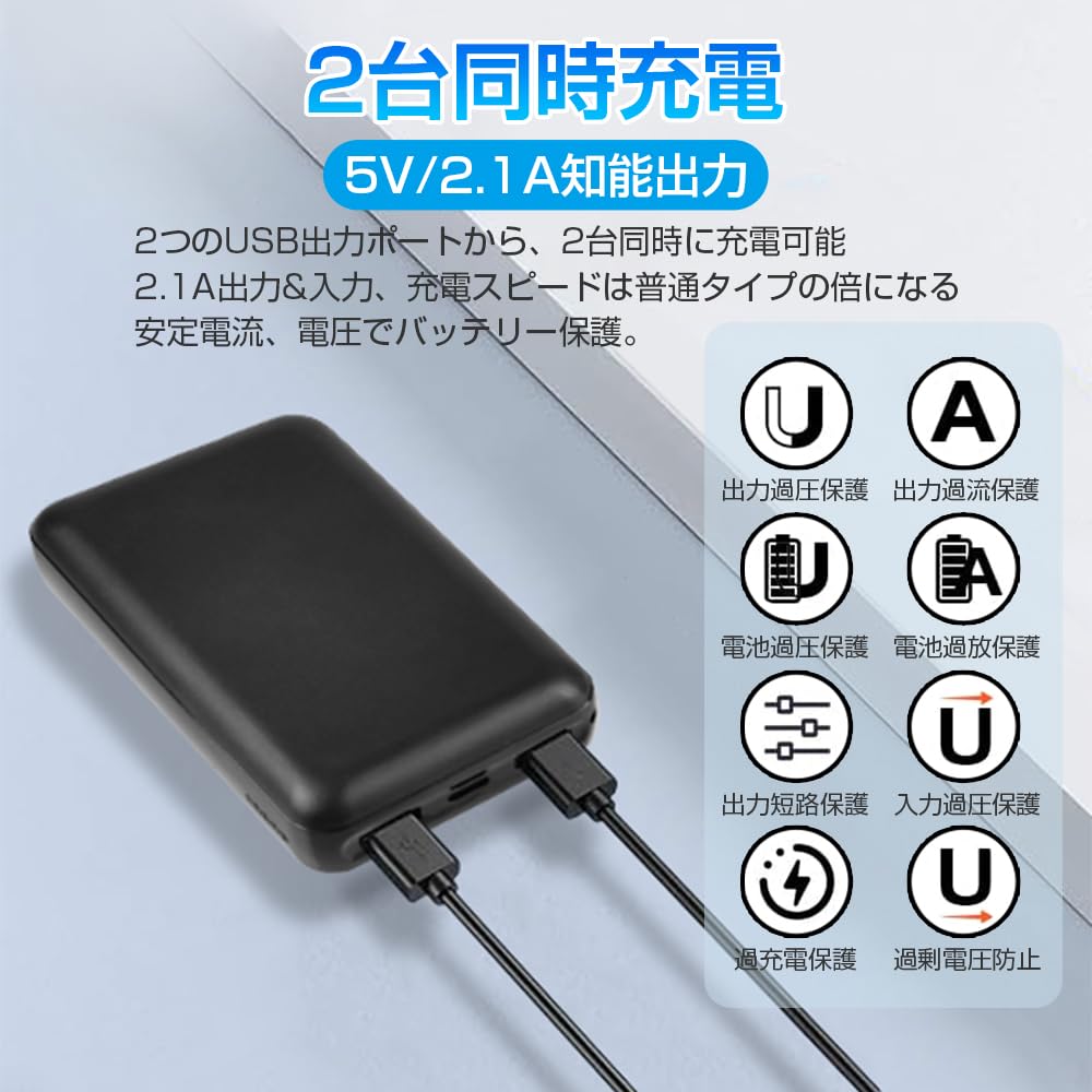 5WAY使用可能 USB電気毛布 モバイルバッテリー付き