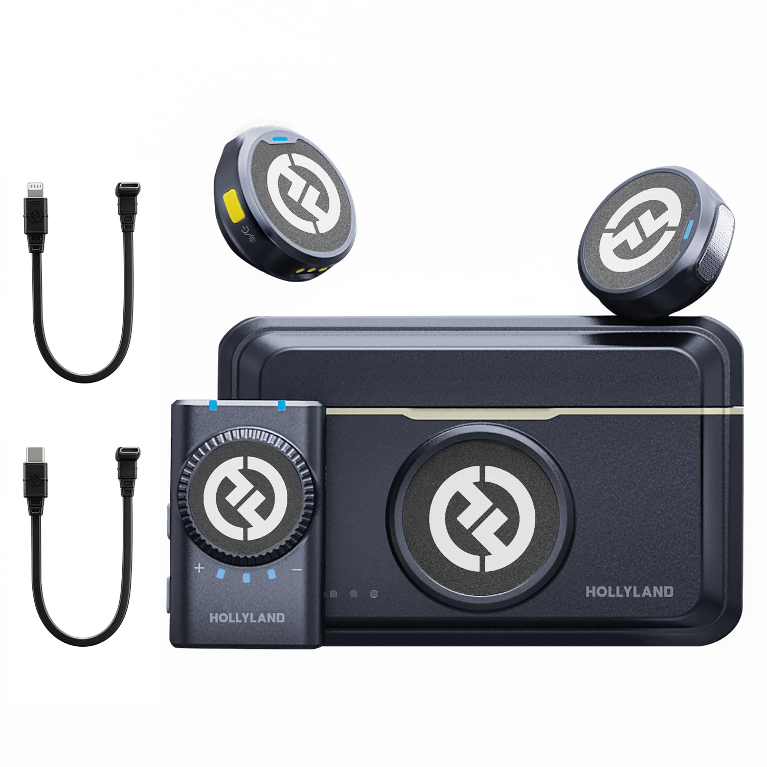 Amazon.com: Hollyland Lark M2 Wireless Lavalier Microphone for