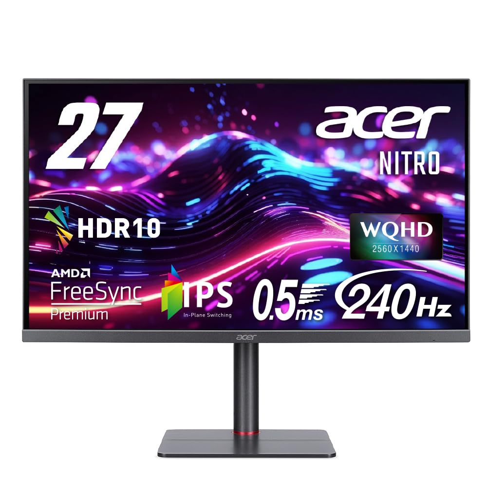 最終値下げ】Acer 27インチモニター 240Hz IPSパネル 最終値下げ】Acer