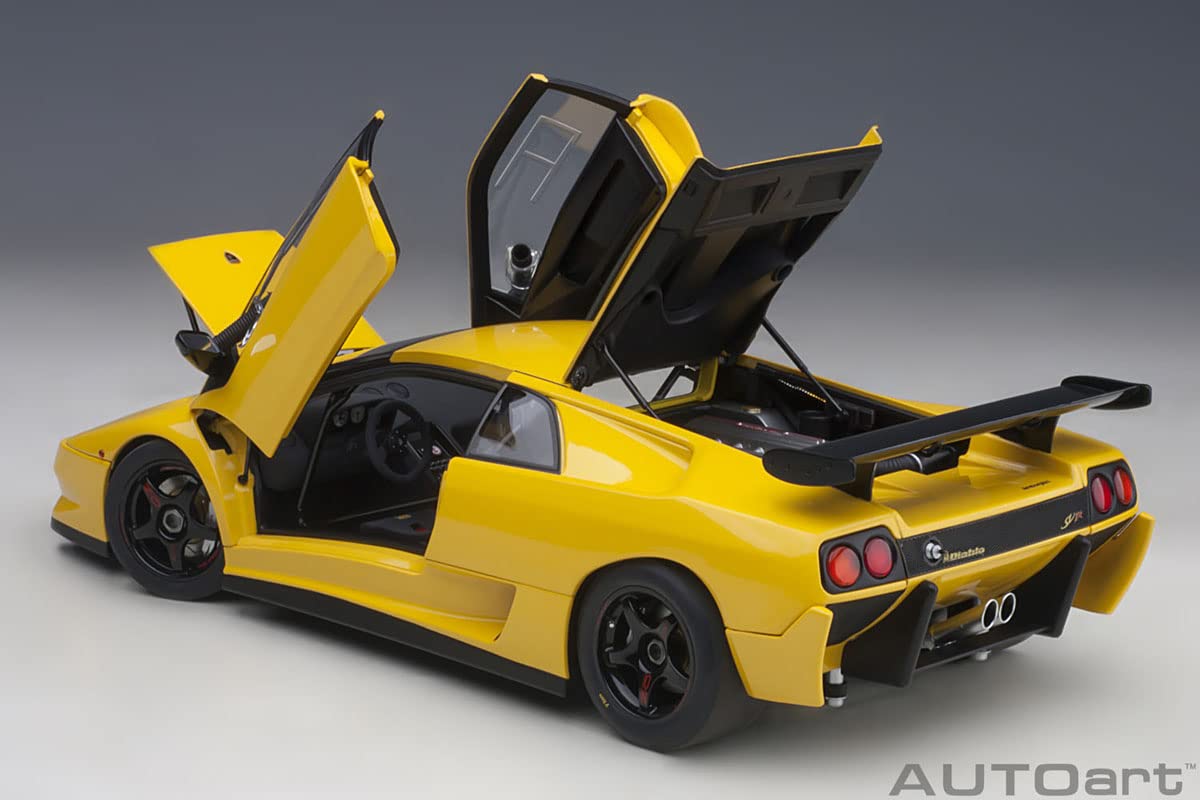オートアート ディアブロ GTR スケール1/18 Diablo 黄色 Amazon.com
