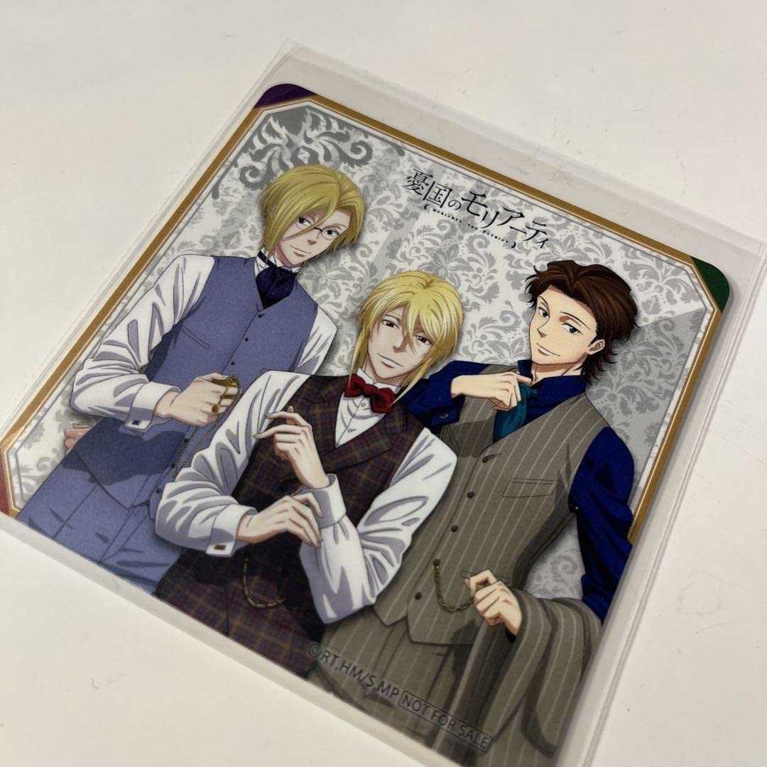 憂国のモリアーティ ウィリアム コースター コラボカフェ TVアニメ