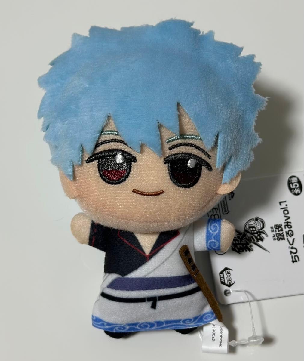 銀魂 銀時 土方 ぬいぐるみポーチ 銀魂 銀時 土方 ぬいぐるみポーチ