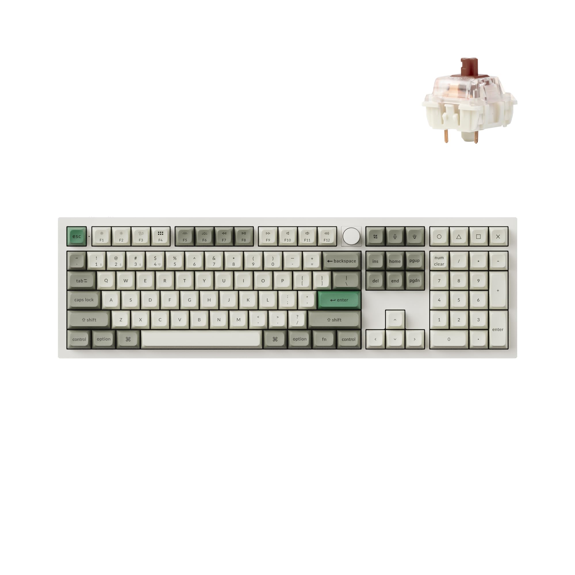 Amazon.com: Keychron Q6 Max QMK/VIA Bluetooth Wireless /2.4 GHz