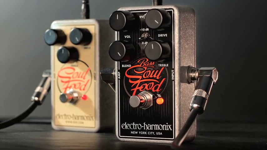 Amazon.com: Electro-Harmonix Bass Soul Food Overdrive Pedal