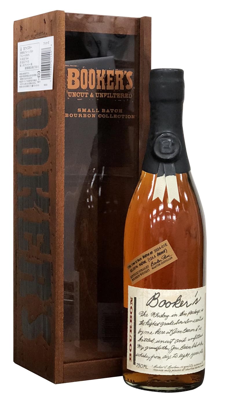 Booker's-2024 ブッカーズ 木箱入り Amazon.co.jp: ブッカーズ 2024