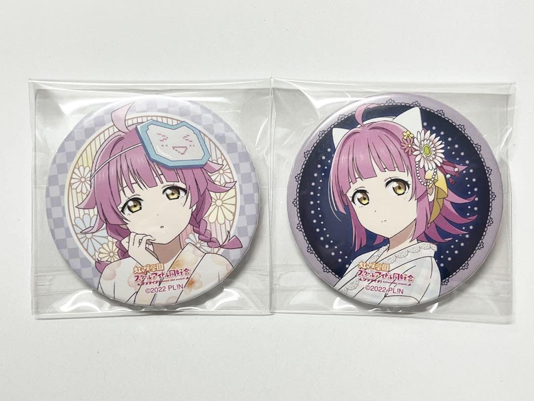 虹ヶ咲6th缶バッチ 天王寺璃奈×23枚 虹ヶ咲6th缶