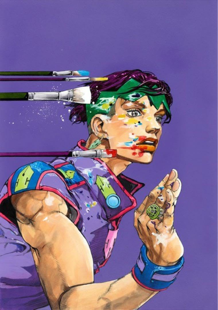 ☆新品未開封 ジョジョの奇妙な冒険 荒木飛呂彦原画展 金沢 ポスター
