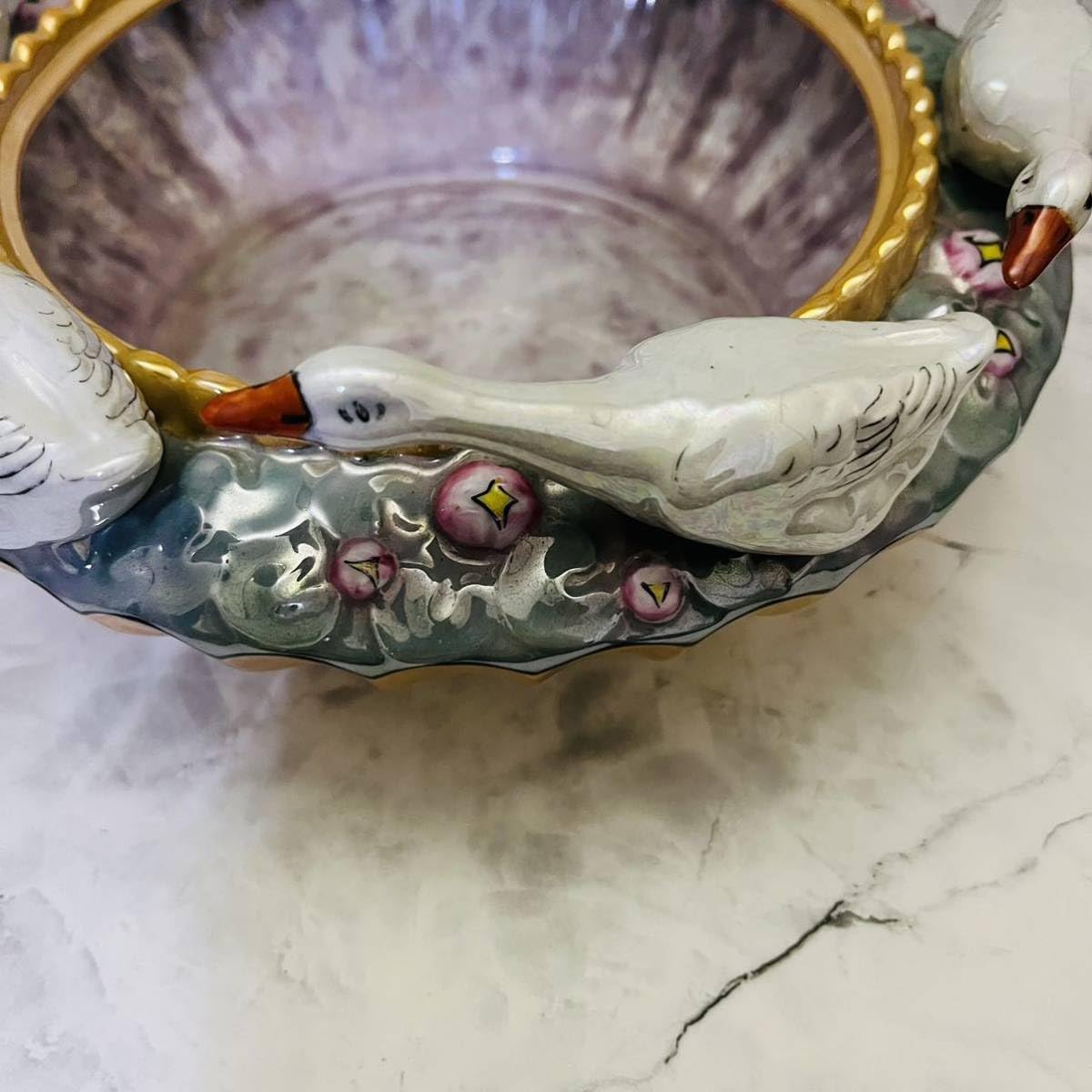 オールド ノリタケ デコレディ ポンパドール プレート 22cm 皿