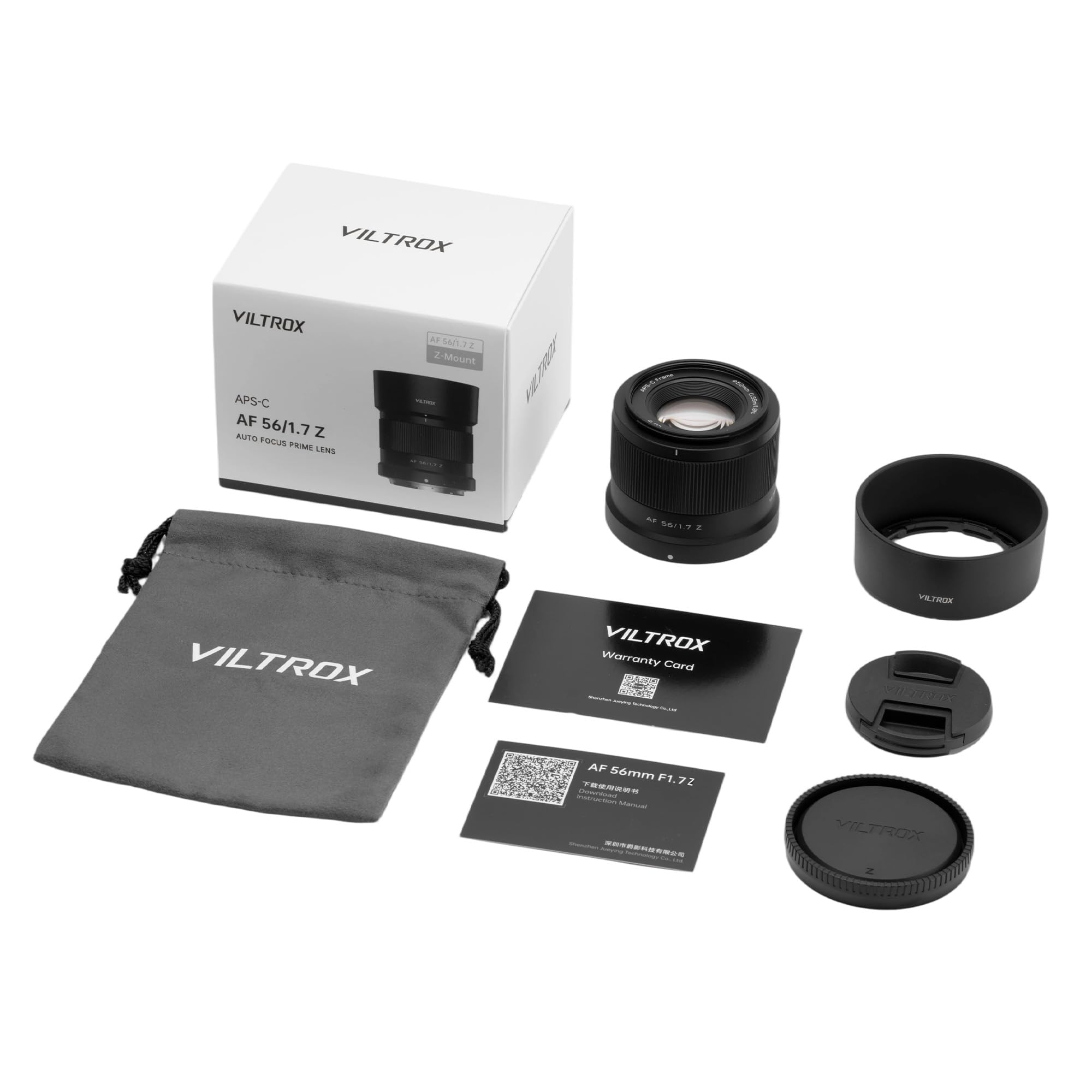 VILTROX 56mm F1.7 Z,Objectif AF 56mm f1.7 Monture Z, Autofocus