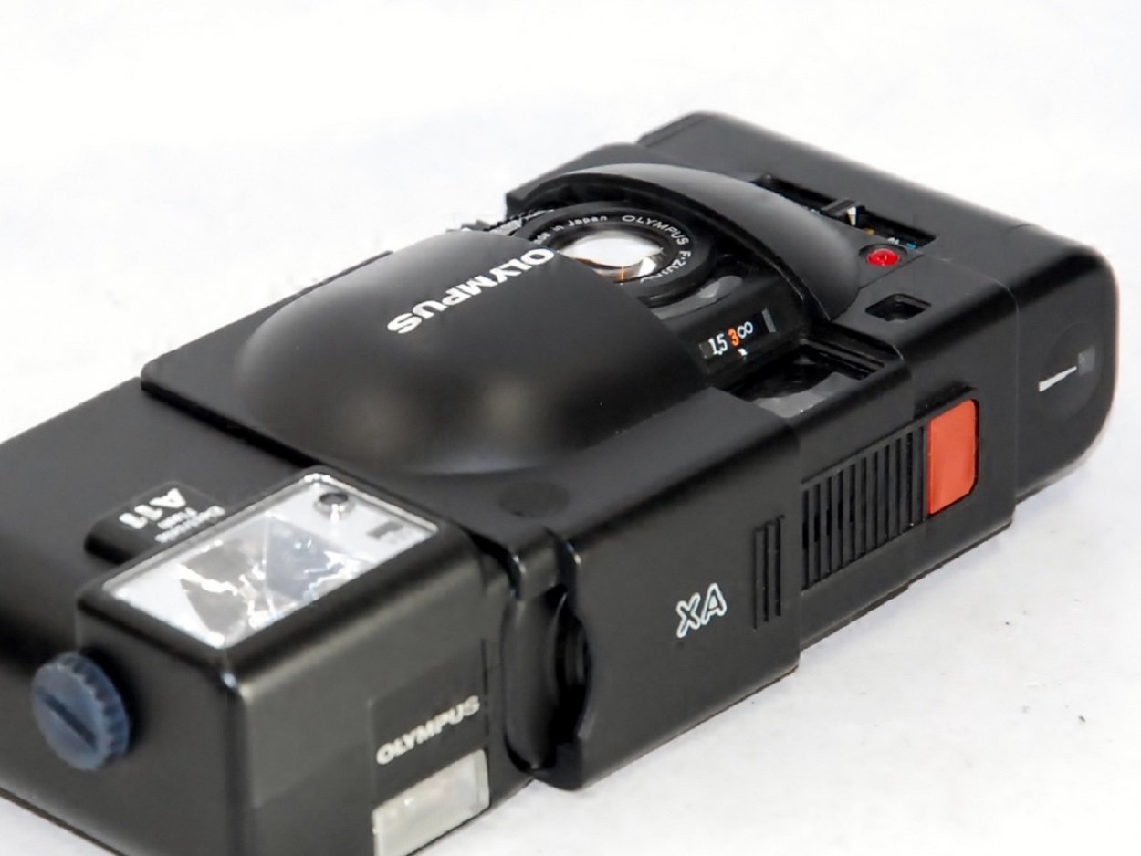 OLYMPUS A11 XA-2 A40 セット ケース付き OLYMPUS XA2 A11セット 動作