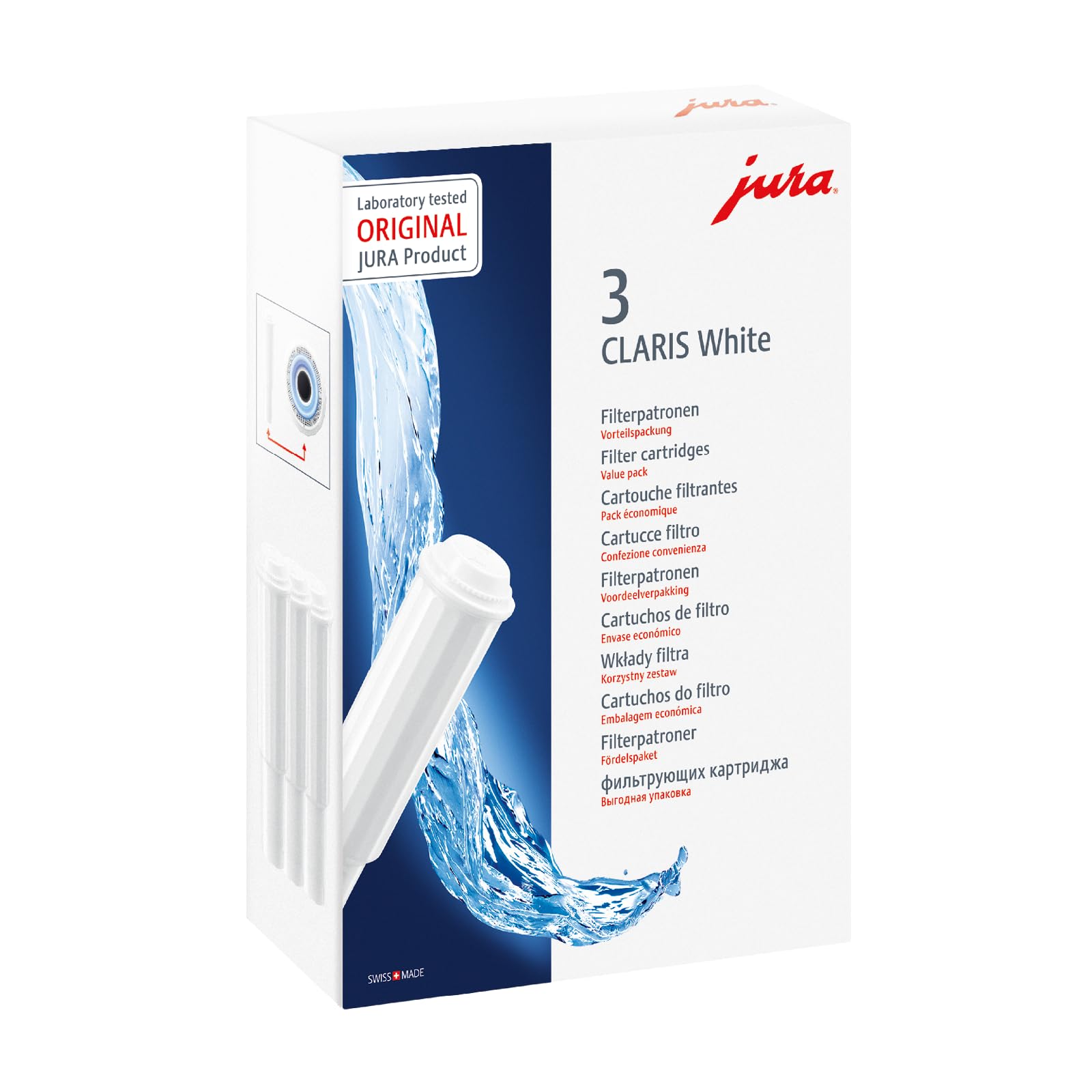 Jura CLARIS Smart フィルター 3本入りx6箱 さづしさん専用 Jura