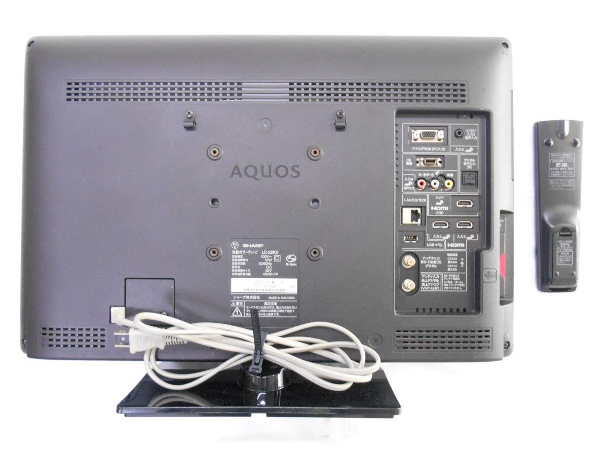 ジャンク】液晶テレビ SHARP LED AQUOS LC-22K90-W ジャンク】液晶