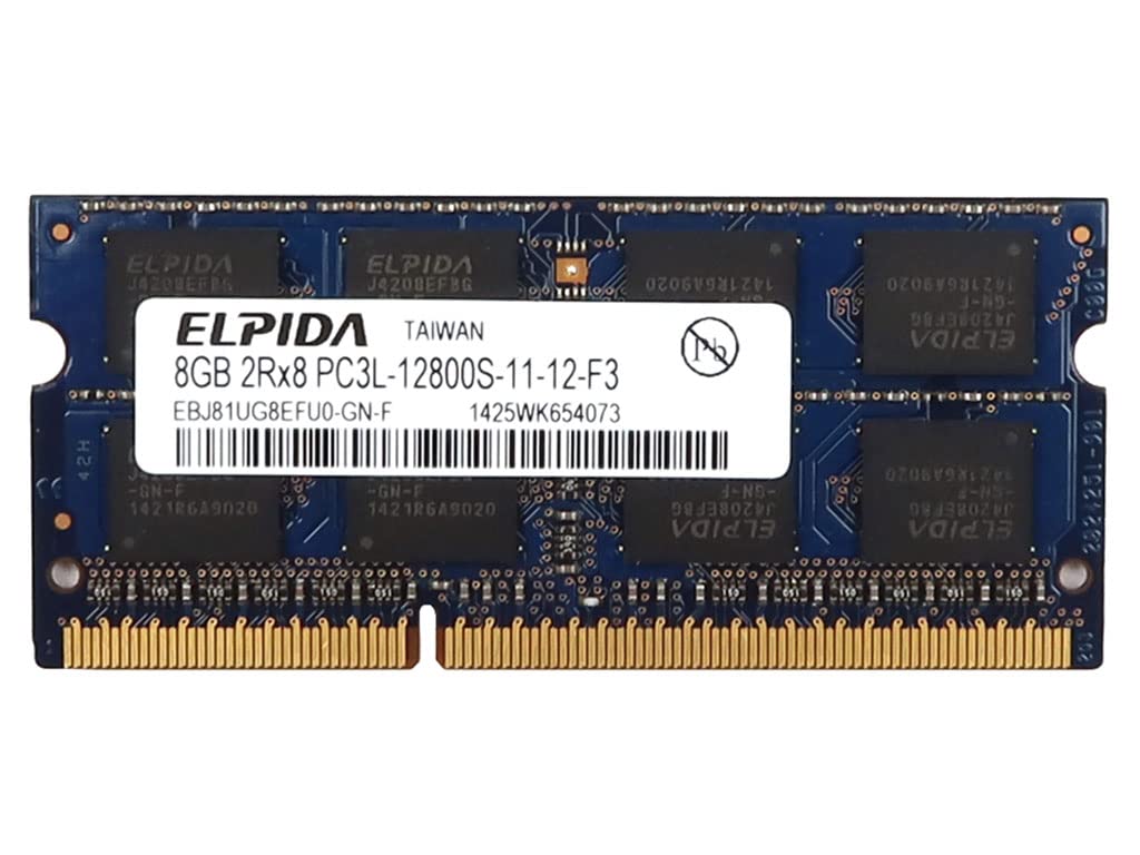 中古品ELPIDA 8GB 2R×8 PC3-12800S 2枚セット 2025年最新】Yahoo!