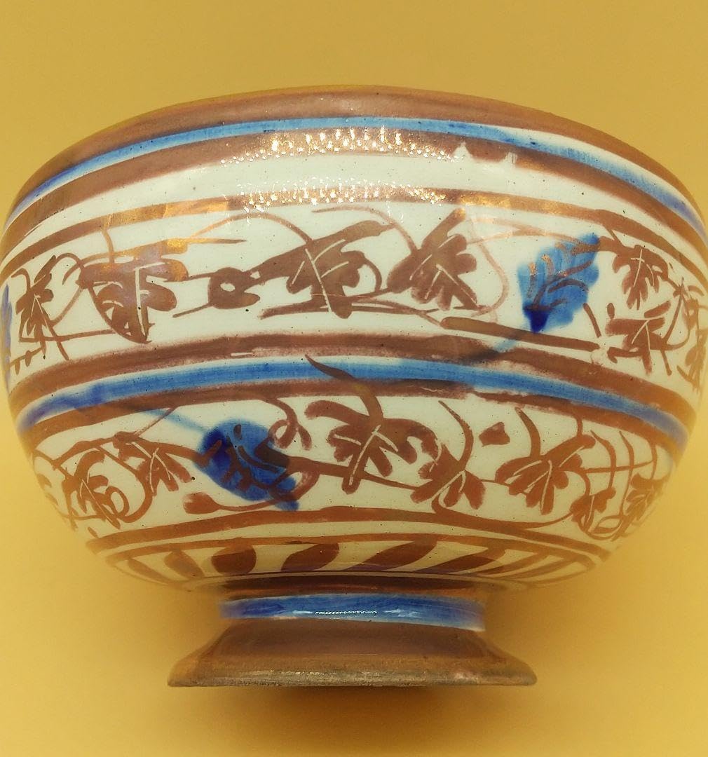 ◯ラスター彩 壺 スペイン バレンシア マニセス ヒメノリオス窯