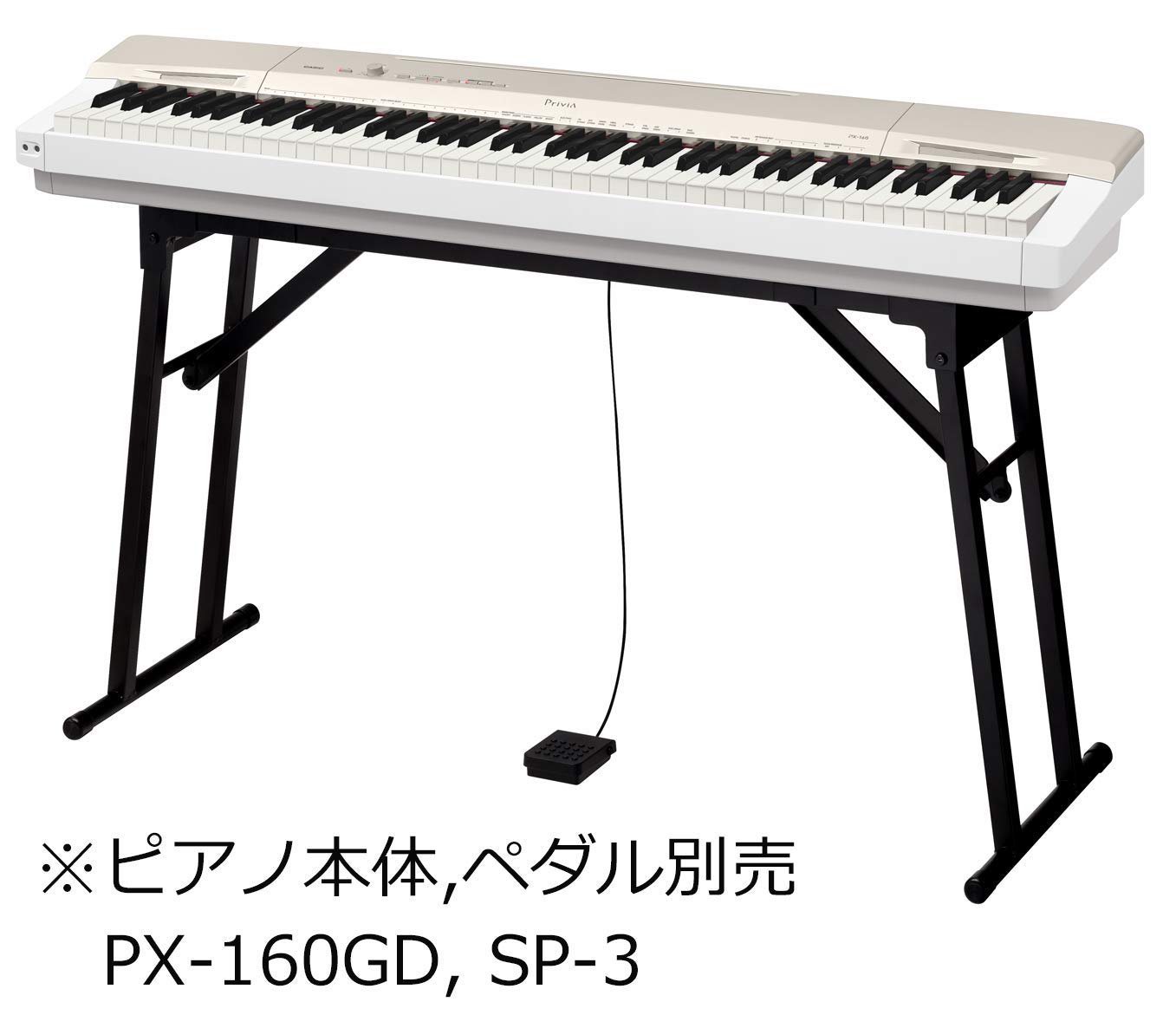 CASIO 電子ピアノ PX-500L(本体のみ)