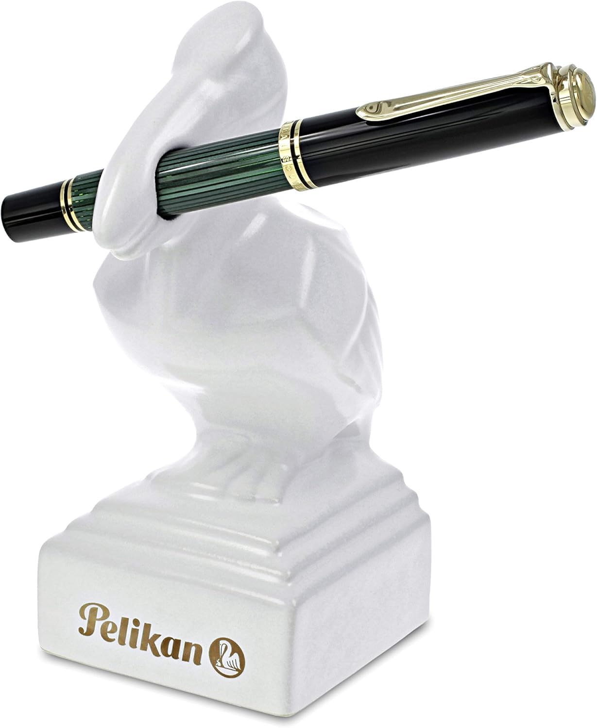 Amazon.co.jp: 【極稀少品】Pelikan 陶器製 ペリカン ペン置き ペン