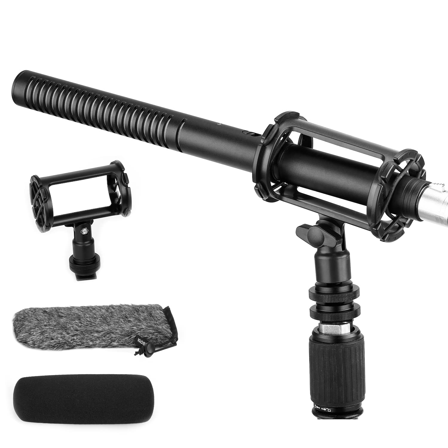 Amazon.com: BOYA XLR Microphone BY-BM6060 Super-Cardioid Shotgun