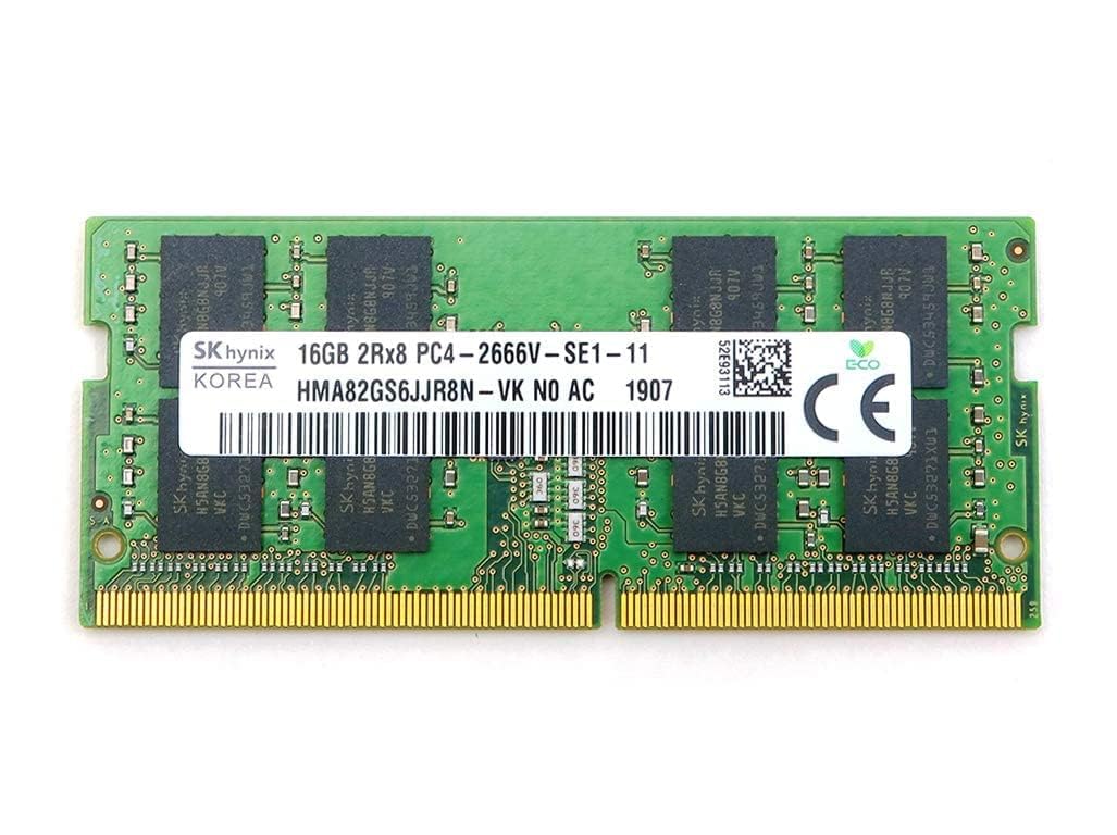 SK HYNIX 16GB 2RX8 DDR4 SO-DIMM PC4-21300 2666MHZ Memory Module