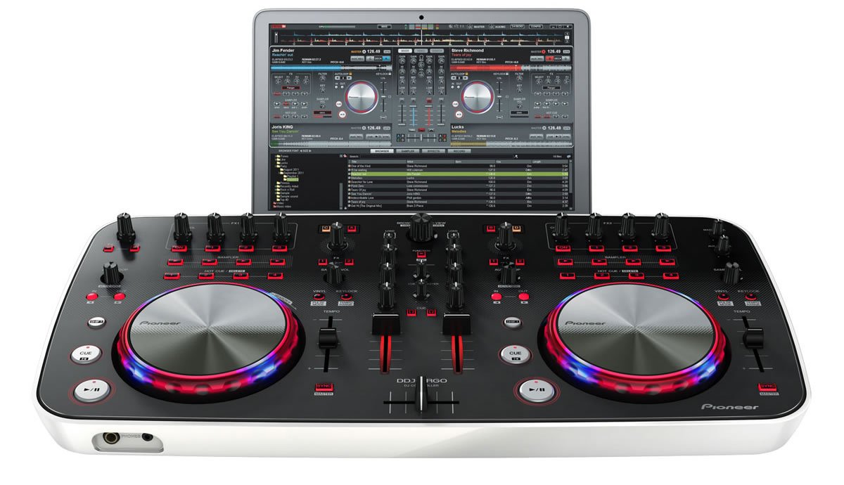 Pioneer DDJ-ERGO DJコントローラー Pioneer DDJ-ERGO-V ちっさく DJ