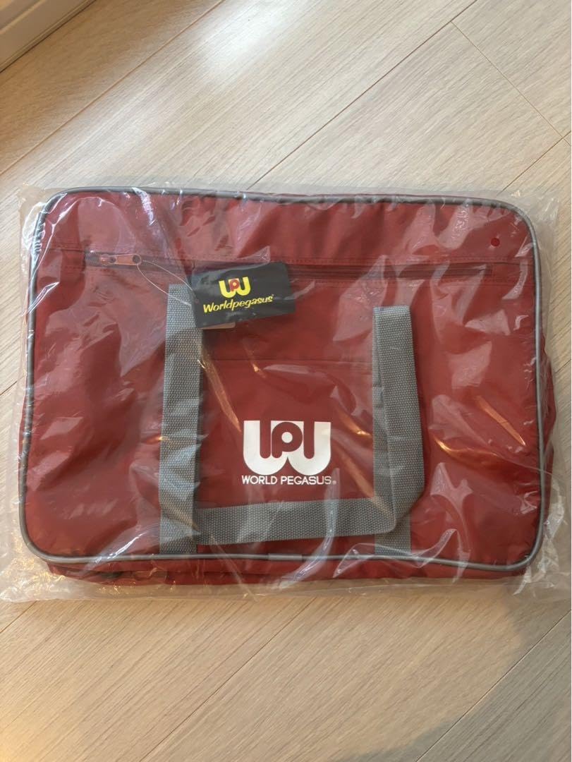 ワールドペガサス スクールバッグ 新品 ワッぺ スクバ 赤 RED