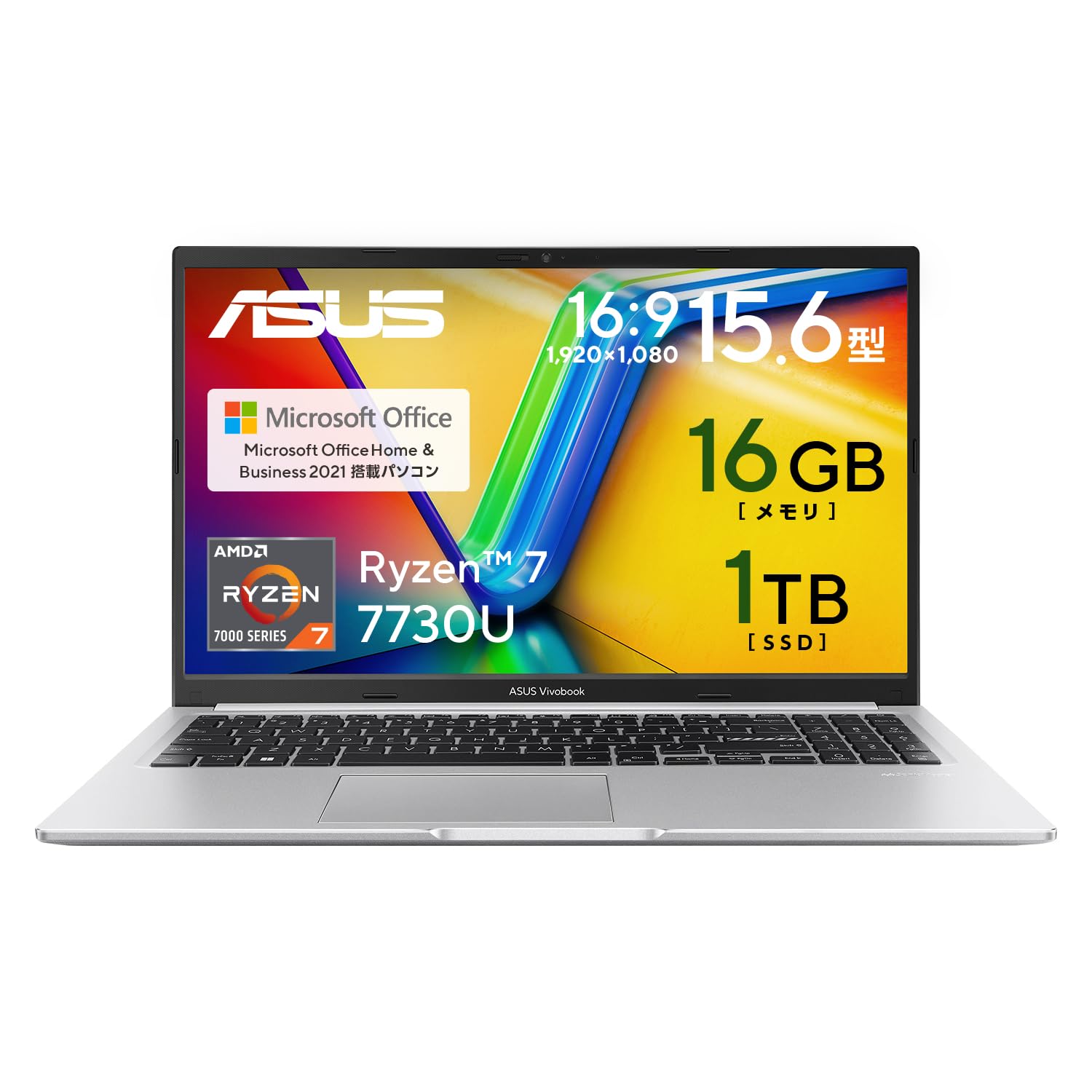 Amazon.co.jp: ASUS ノートパソコン Vivobook 15 M1502YA 15.6型 AMD