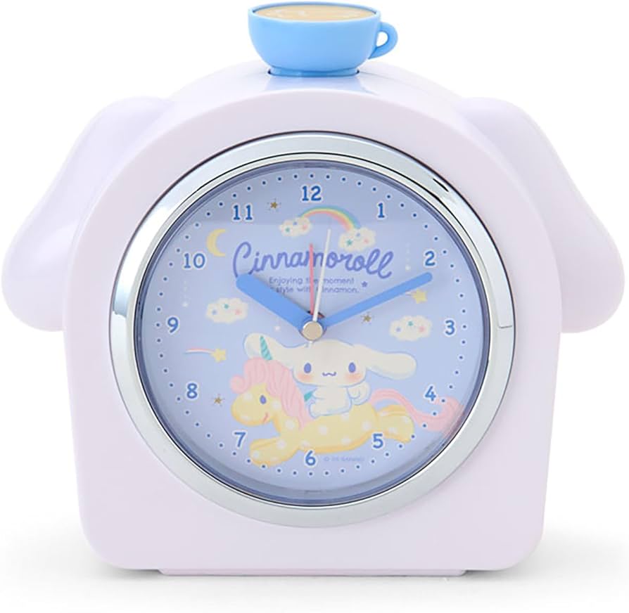 Amazon.co.jp: サンリオ(SANRIO) 目覚まし時計 シナモロール ABS樹脂