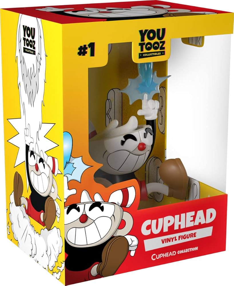 Amazon.co.jp: Youtooz Cuphead 4.5インチ ビニールアクション