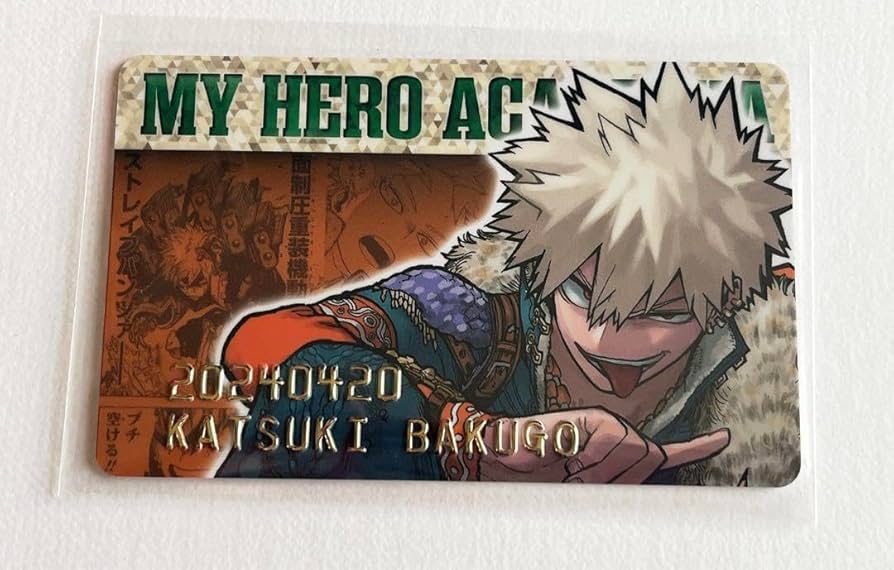 Amazon.co.jp: 爆豪勝己 2024バースデイコレクションカード : ホーム