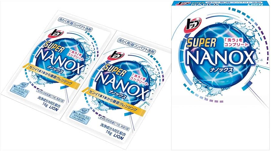 スーパーナノックス NANOX 強力液体洗剤 16本セット Amazon | トップ