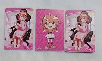 Amazon.co.jp: カラフルピーチ のあカード 3枚まとめ売り グミ から