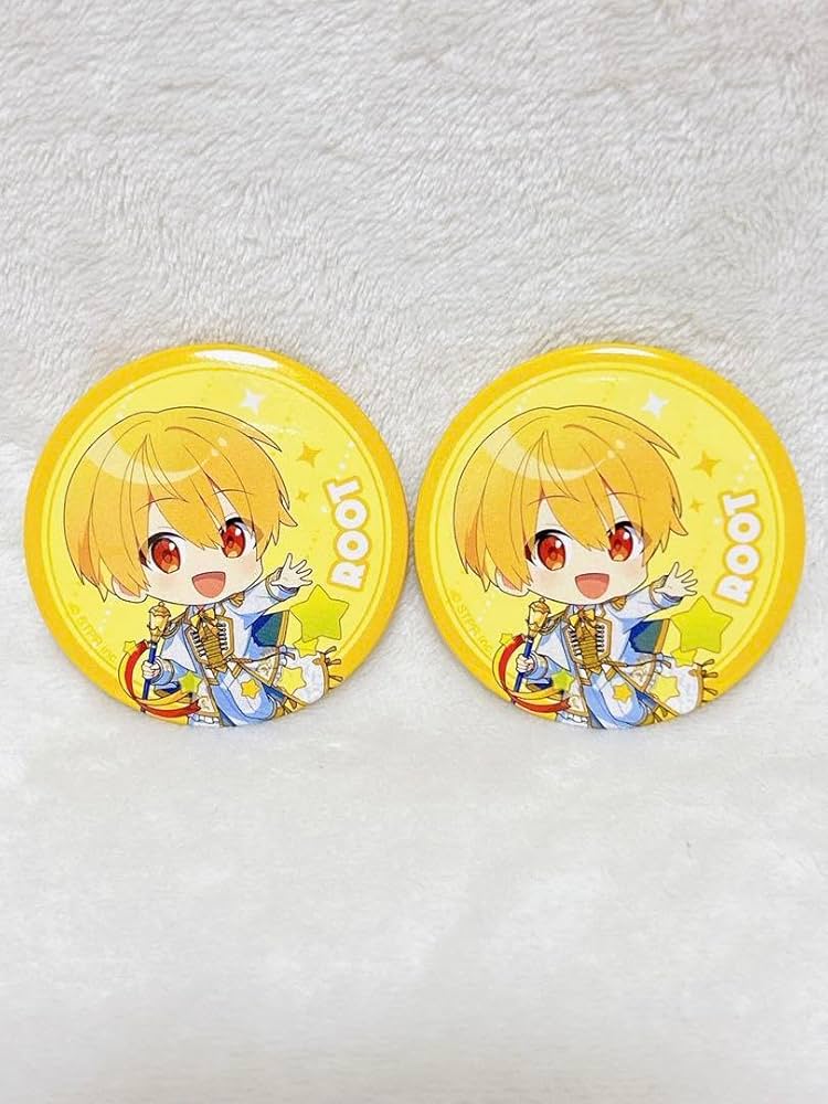 すとぷり るぅと 7周年 工場 ハート缶バッジ 80 すとぷり るぅと 7周年