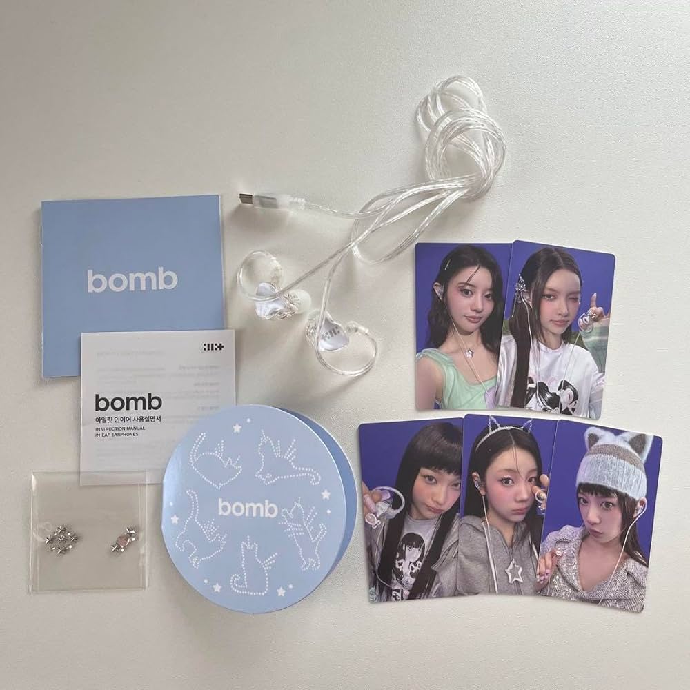 ILLIT illit アイリット bomb イヤホン Amazon.co.jp: ILLIT イヤモニ