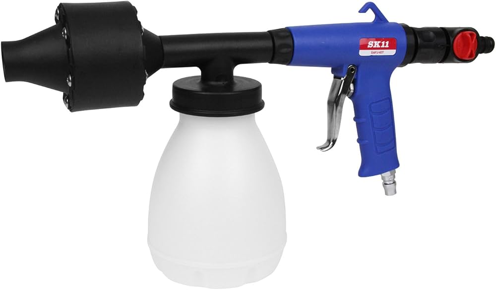 Amazon | SK11 3-IN-1 エアー洗浄ガンキット SAFJ-KIT | 高圧洗浄機用