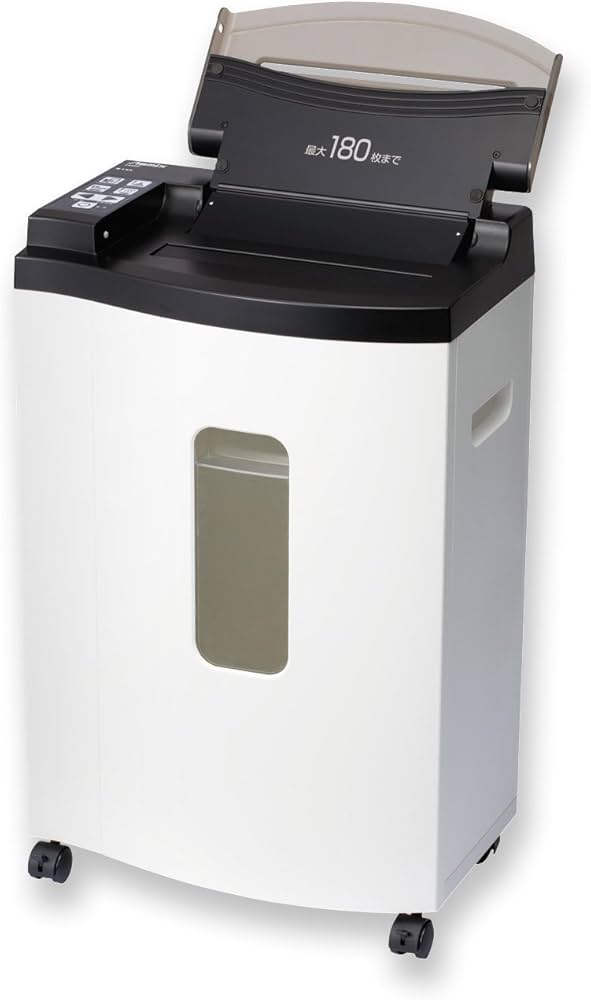 Amazon | アスカ 自動裁断マイクロカットシュレッダー S49MF 180枚
