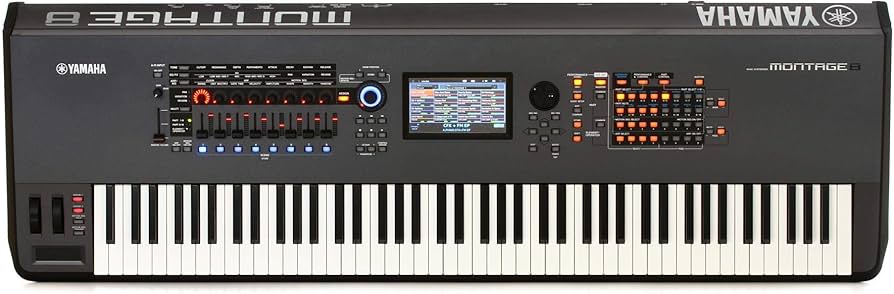 Amazon.com: Yamaha Montage8 88-key Synthesizer Workstation, Black