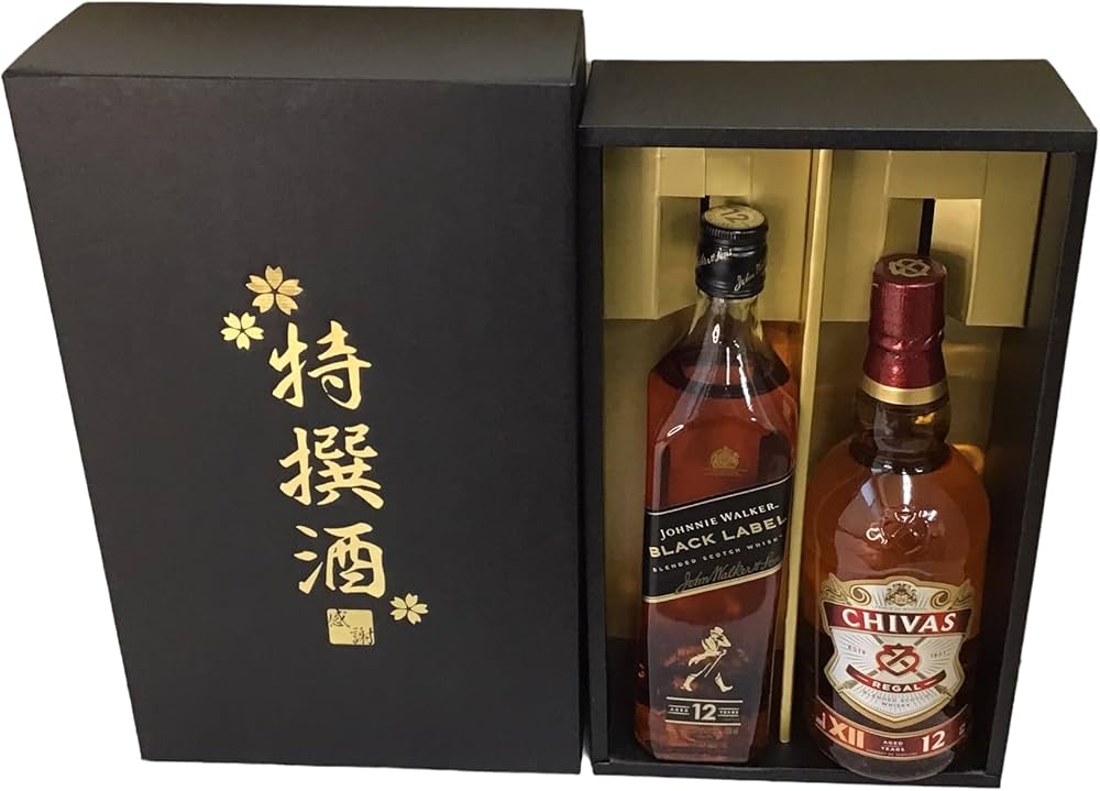 Amazon.co.jp: 特撰酒箱入り ジョニーウォーカーブラックラベル12年 ＋