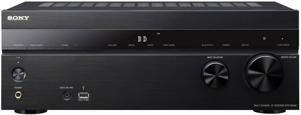 Amazon.com: Sony STR-DN840 7.2 Channel 1050-Watt A/V Receiver