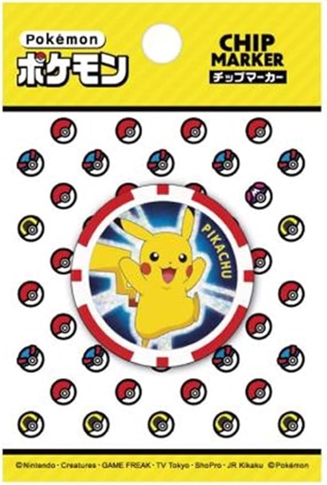 ポケモンゴルフ ピカチュウ グリーンマーカー（希少） ゴルフ
