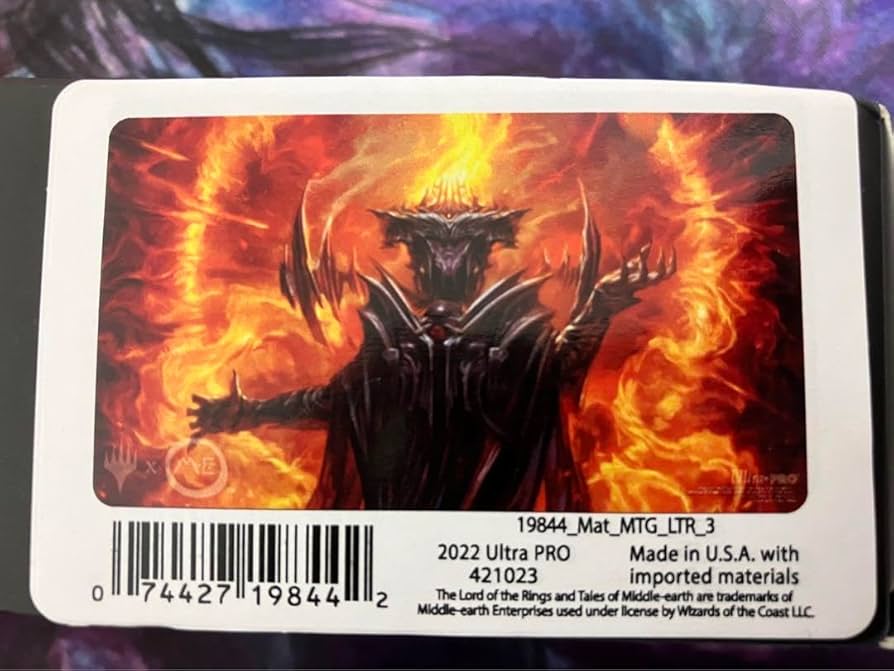 マジック：ザ・ギャザリング プレイマット サウロン 未開封品 プレイ