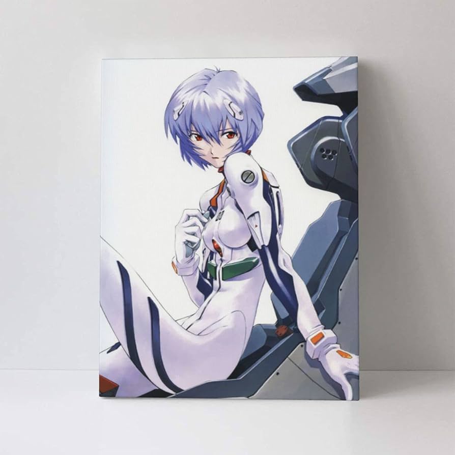 Amazon.co.jp: 新世紀エヴァンゲリオン 綾波レイ 絵画 インテリア