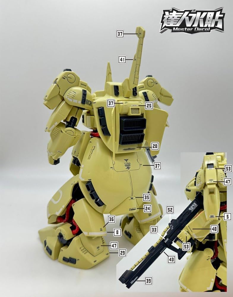 Amazon | ［HGUC 1：144］PMX-003 THE-O (ジ・オ）用水転写式デカール