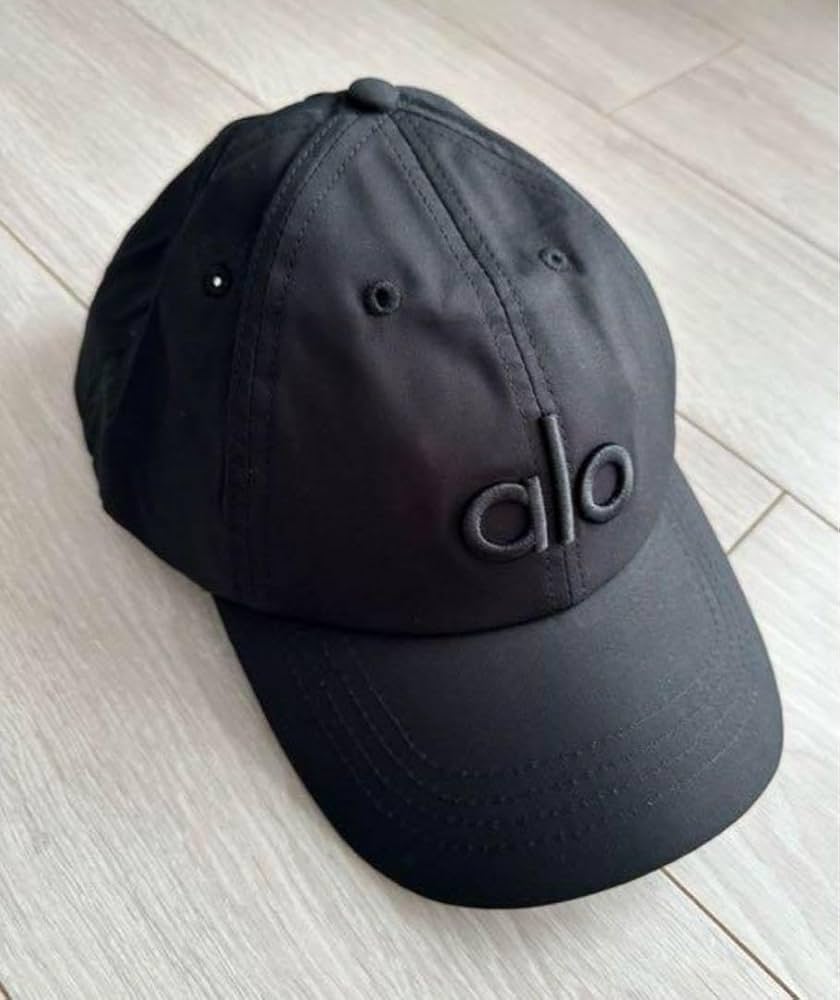 ☆新品aloアローヨガ キャップ(ブラック)